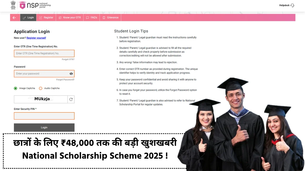 SC, ST, OBC Scholarship 2025 National Scholarship Scheme 2025
