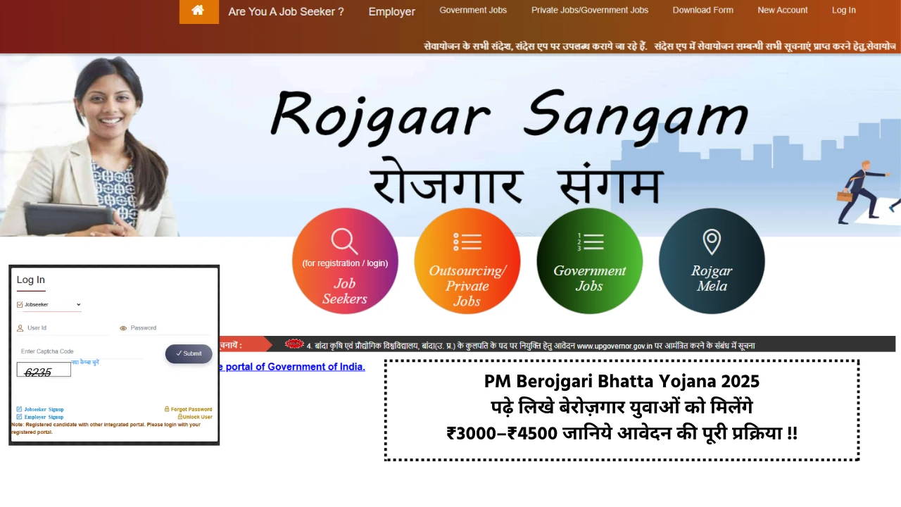 PM Unemployment Allowance Scheme 2025: Educated unemployed youth will get ₹ 3000–₹ 4500, know the complete application process