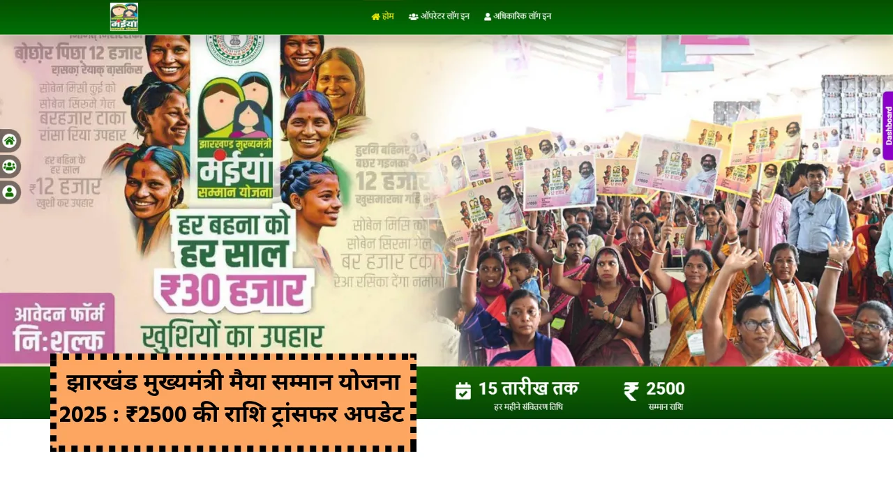 maiya yojana 2500 kab aayega
