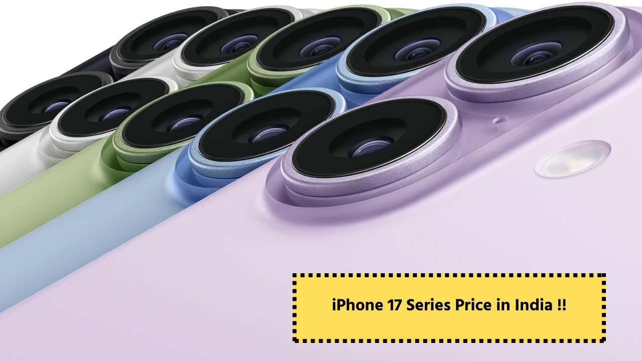 iPhone 17 Series Price India